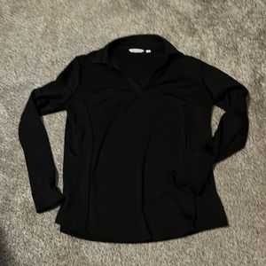 Lady Hagen Large Black Long sleeved polo